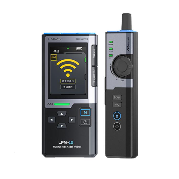 Localizador de cables multifuncional FNIRSI con comprobador de cables PoE antiinterferencias, LPM-10