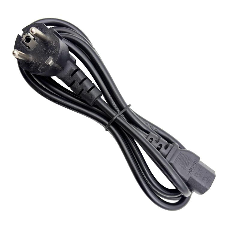 Cable de alimentación de cobre puro de 1,5 m, 3 pines, cable de pantalla para monitor de computadora de 0,75 pulgadas cuadradas, 1.5m x 0.75