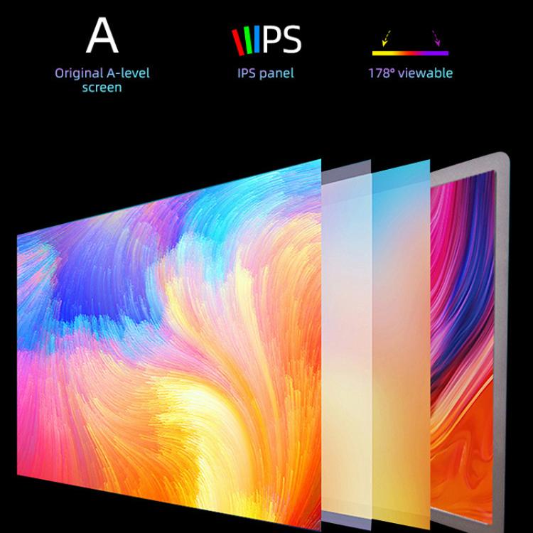 Monitor portátil de 14 pulgadas, compatible con USB-C y HDMI, ideal como segunda pantalla para portátiles., HYX-14R