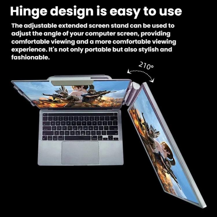 Monitor portátil de 14 pulgadas, compatible con USB-C y HDMI, ideal como segunda pantalla para portátiles., HYX-14R