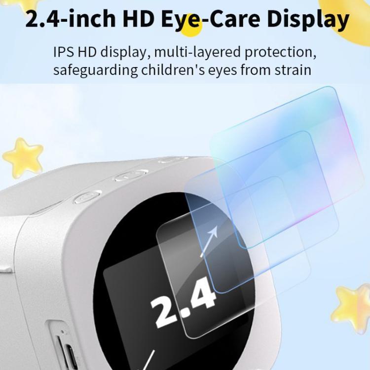 Impresora térmica con IA, generación de imágenes por voz, 6 modos creativos y pantalla HD de 2,4 pulgadas para niños.