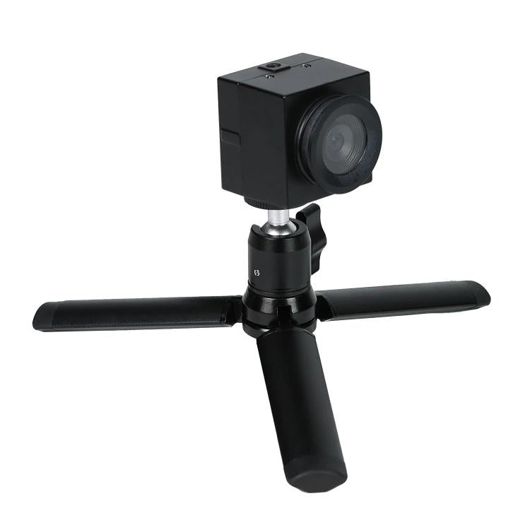 Cámara de visión con IA USB industrial YAHBOOM de 5 MP con lente sin distorsión y resolución superior a 2K para Raspberry Pi/Jetson/RDK/PC, 5MP No Tripod, 5MP With Metal Tripod