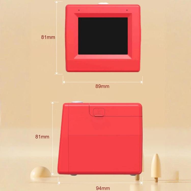 Impresora térmica inalámbrica mini Q15 con IA, pantalla de 3,5 pulgadas y función de conversión de voz a imagen.