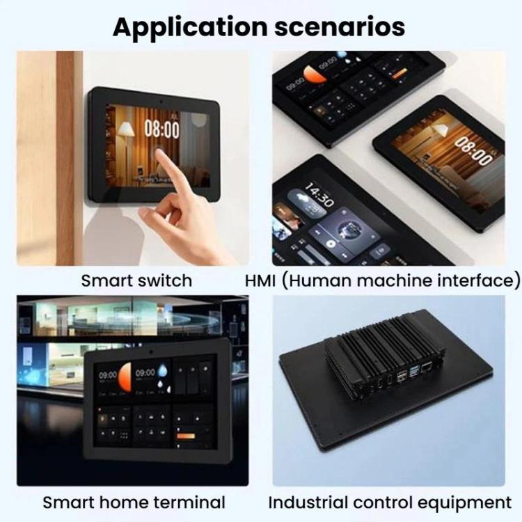 Waveshare ESP32-P4-WIFI6 HMI Placa de desarrollo de pantalla táctil todo en uno con 10 puntos de contacto, 7 inch, 8 inch, 10.1 inch