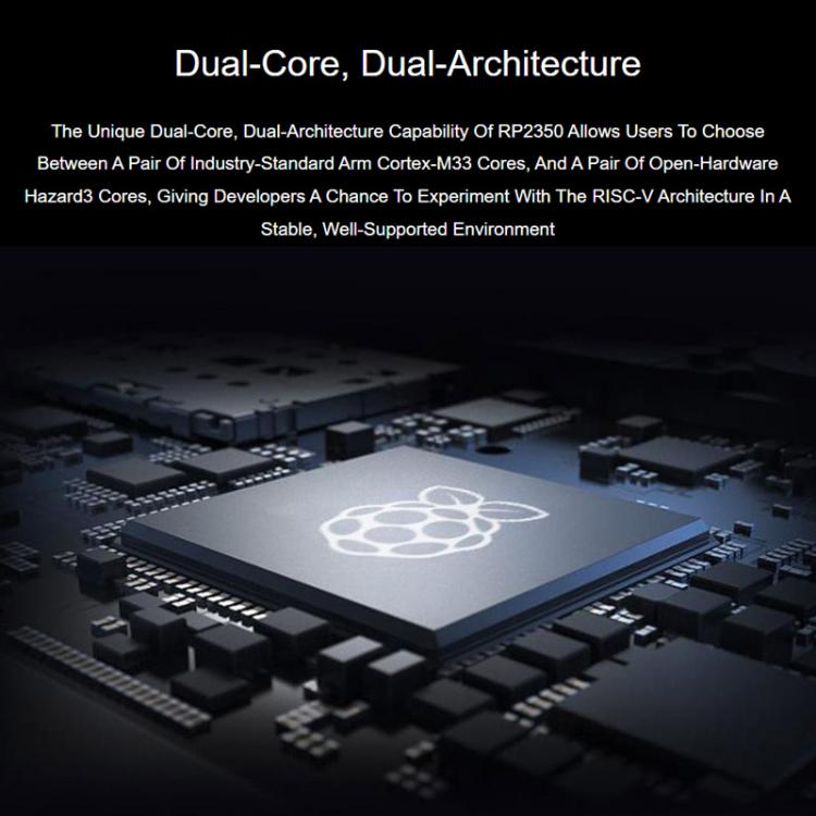 Placa de desarrollo LCD Waveshare RP2350 de 7 pulgadas, resolución de 800 x 480, 65.000 colores, compatible con arquitectura de doble núcleo y doble arquitectura., No Touch Control, With Touch Control