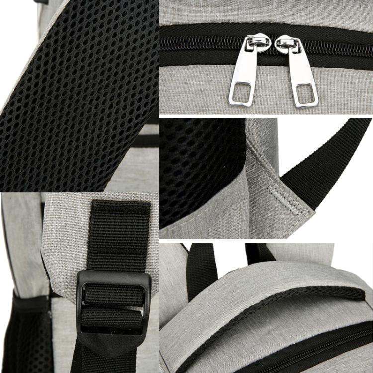 Mochila isotérmica 2 en 1 Vanaheimr con compartimento refrigerado y puerto USB, bolsa de picnic para portátil de 15,6 pulgadas con orificio para auriculares