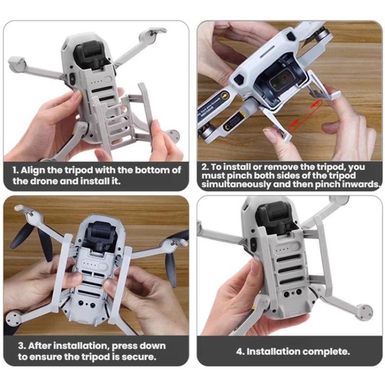 Tren de aterrizaje elevador BRDRC para DJI Mavic Mini / Mini 2 / Mini SE