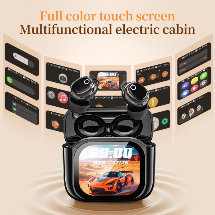 Auriculares Bluetooth JM28 Mini con pantalla a color, traducción y cancelación de ruido. Auriculares intrauditivos., JM28