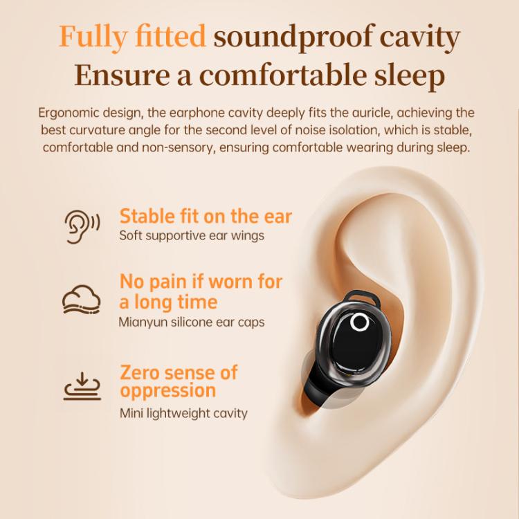 Auriculares Bluetooth JM28 Mini con pantalla a color, traducción y cancelación de ruido. Auriculares intrauditivos., JM28