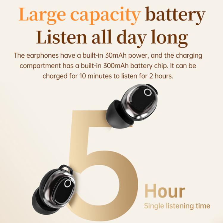 Auriculares Bluetooth JM28 Mini con pantalla a color, traducción y cancelación de ruido. Auriculares intrauditivos., JM28