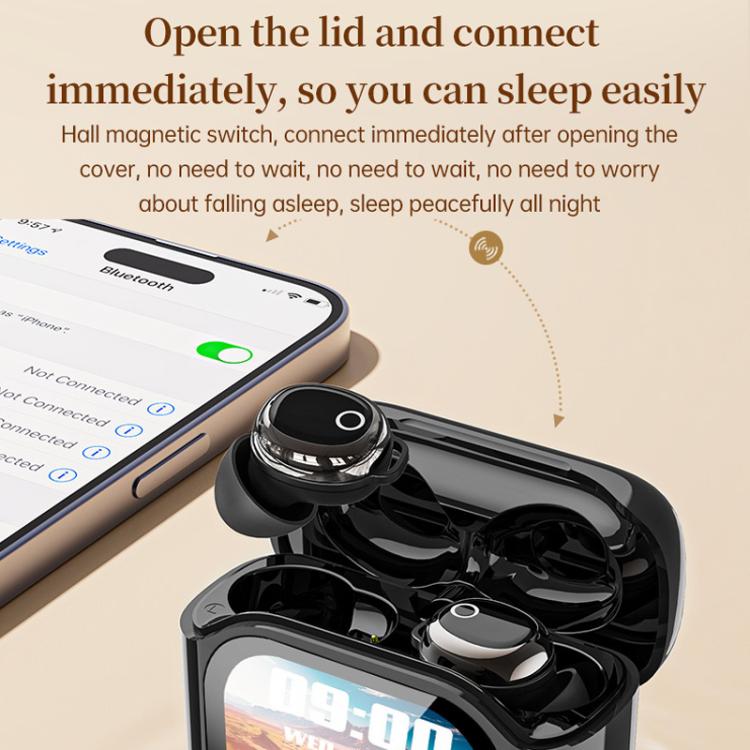 Auriculares Bluetooth JM28 Mini con pantalla a color, traducción y cancelación de ruido. Auriculares intrauditivos., JM28