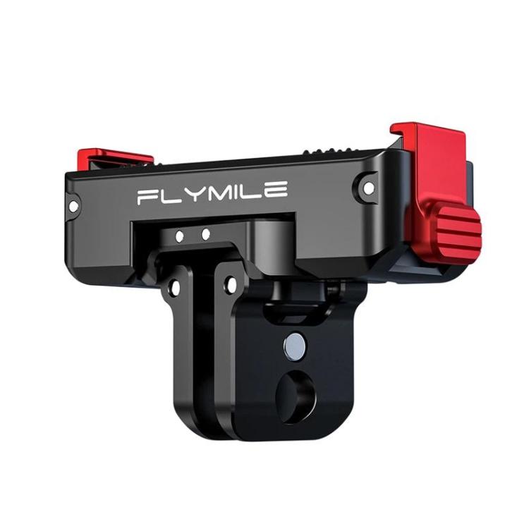 Base adaptadora magnética de liberación rápida Flymile para DJI Osmo 360 / Action 3 / 4 / 5 Pro, Aluminum Alloy