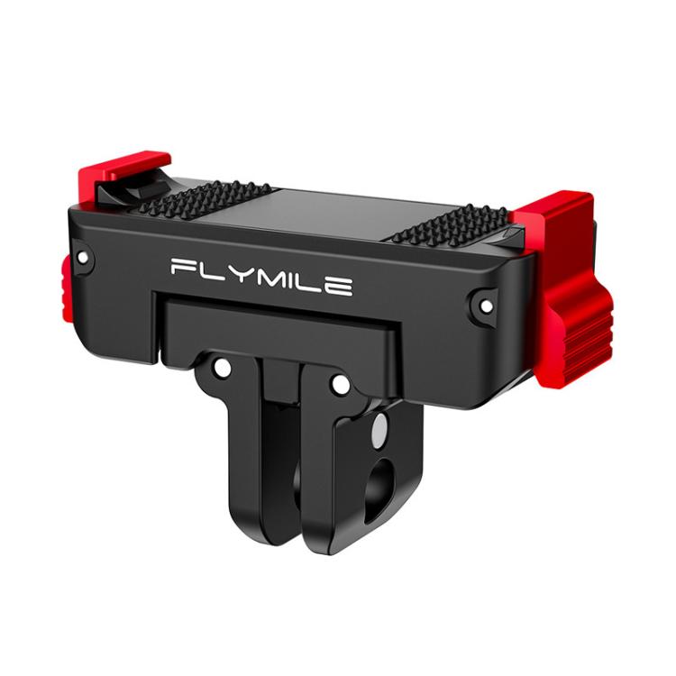 Base adaptadora magnética de liberación rápida Flymile para DJI Osmo 360 / Action 3 / 4 / 5 Pro, Plastic