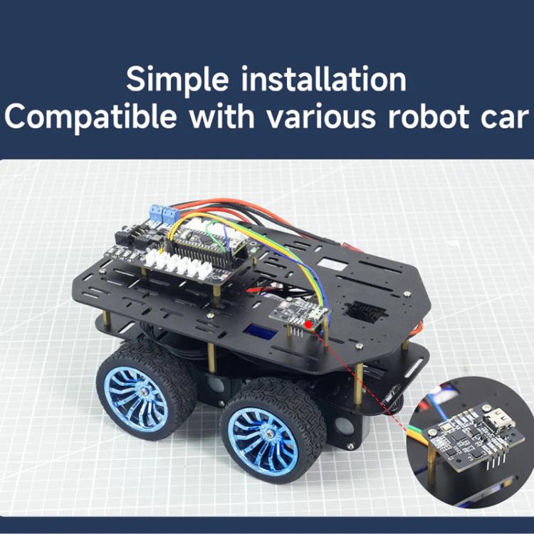 Módulo sensor IMU AHRS compatible con ROS1 y ROS2 para Jetson Raspberry Pi, YAHBOOM 6-axis, YAHBOOM 9-axis, YAHBOOM 10-axis