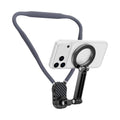 Soporte para teléfono de cuello para ciclismo con vista en primera persona y montaje en el pecho para disparos antivibración, Magnetic, Clip, Action Camera