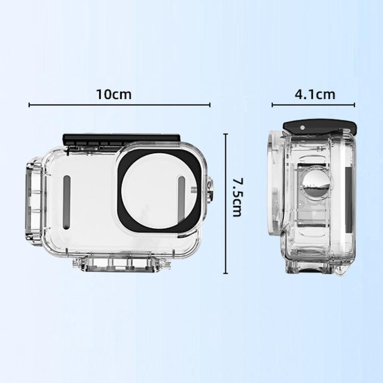 Estuche magnético impermeable de liberación rápida para buceo DJI Osmo Action 6 Flymile de 60 m