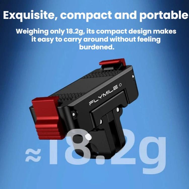 Base de expansión magnética giratoria de liberación rápida para DJI Osmo Action 6