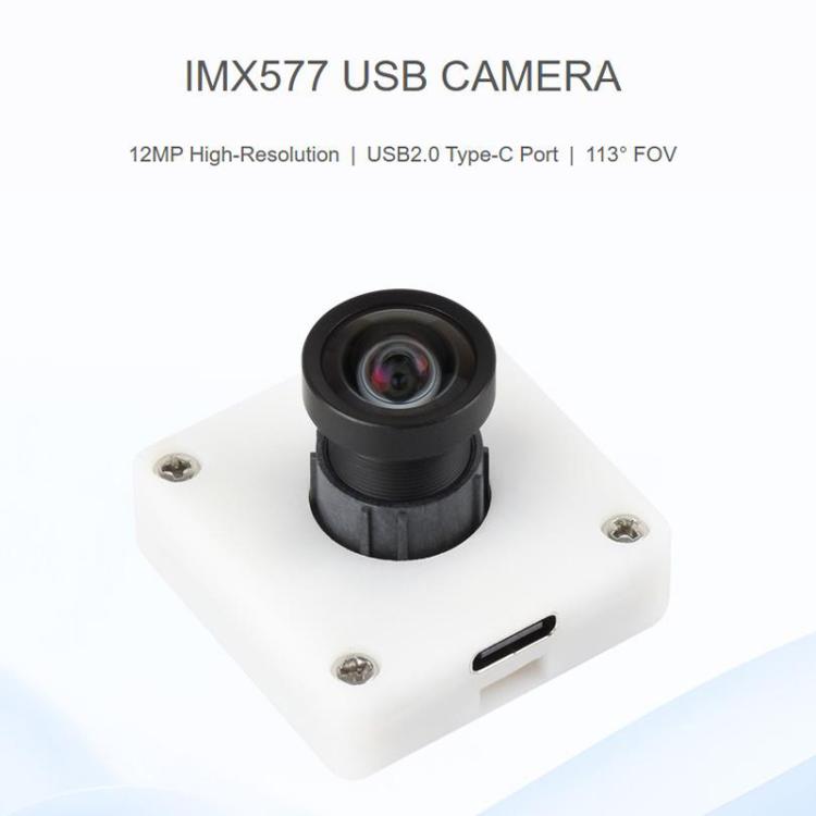 Cámara USB IMX577 de 12 MP con resolución de 3840 x 3024 y función Plug and Play., 33160