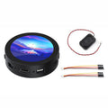 Placa de desarrollo LCD redonda RP2350 de 1,85 pulgadas, 360 × 360, 65.000 colores, diseño de doble núcleo y doble arquitectura., Standard, With Speaker No Battery
