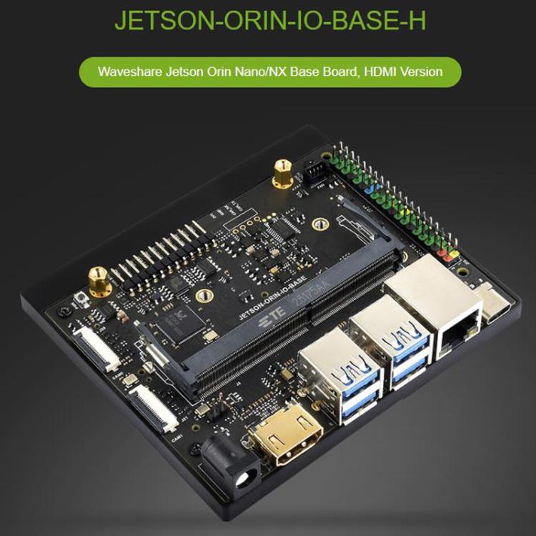 Placa base Jetson Orin Nano/NX Super basada en el módulo Jetson Orin Nano/NX AI, 33495