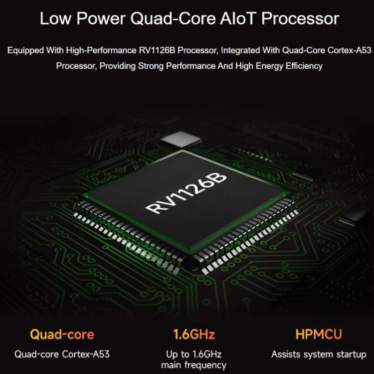 Placa de desarrollo Linux de alto rendimiento Luckfox Aura con procesador Rockchip RV1126B de cuatro núcleos a 1,6 GHz, RAM 2GB No eMMC, RAM 2GB eMMC Flash 64GB, RAM 4GB No eMMC, RAM 4GB eMMC Flash 64GB