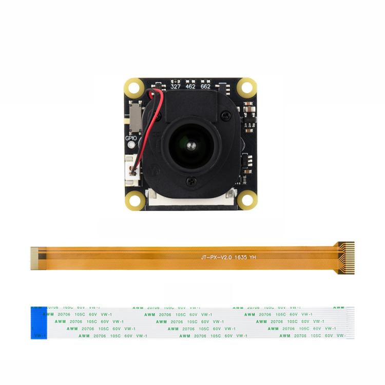 Cámara WAVESHARE IMX327 de 2 MP con filtro IR-CUT, sensor de visión nocturna, compatible con placas Raspberry Pi., 33322