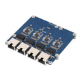 Placa adaptadora Waveshare PCIe a puerto ETH de 4 canales, compatible con Raspberry Pi OS, sin necesidad de controladores, Plug and Play., Gigabit ETH, 2.5G ETH