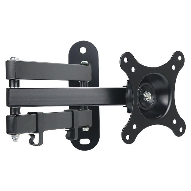 Soporte de pared telescópico giratorio para monitor, compatible con pantallas LCD de TV de 10 a 24 pulgadas., 116B