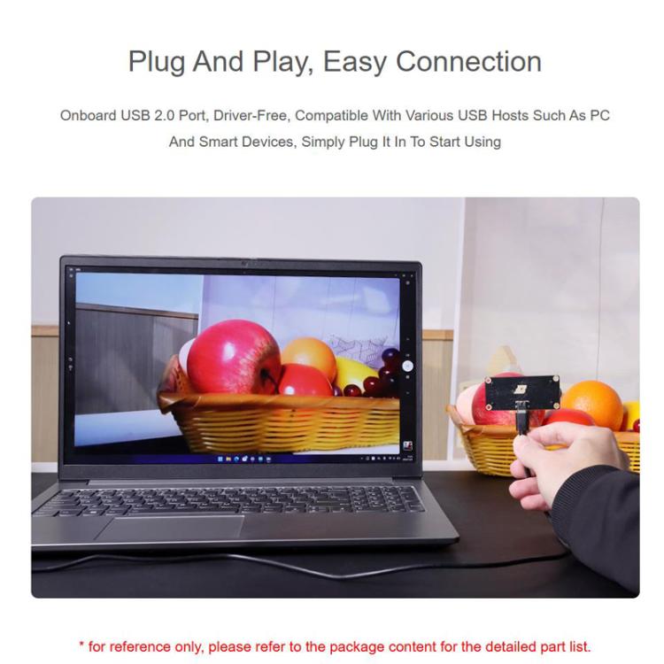 Módulo de cámara USB estéreo WAVESHARE AR0144 de 2 MP, 32695