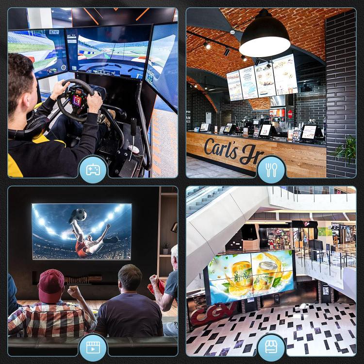 Controlador de videowall con procesador HDMI 2x2 NK-BT150, US Plug, EU Plug, UK Plug, AU Plug