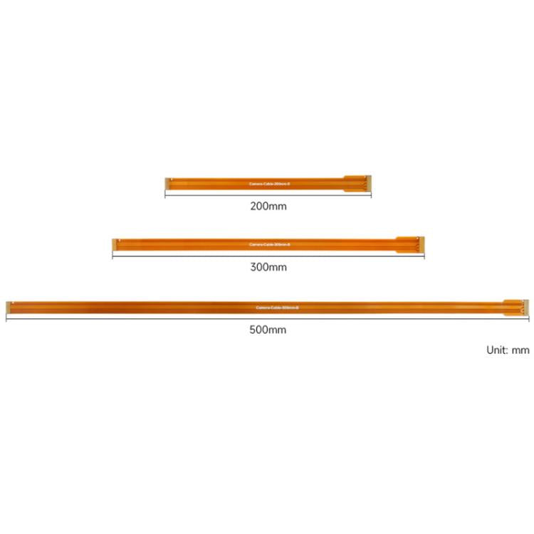 Cable flexible Waveshare FPC CSI para Raspberry Pi 5, de 22 pines a 15 pines, apto para cámaras CSI., 200mm, 300mm, 500mm