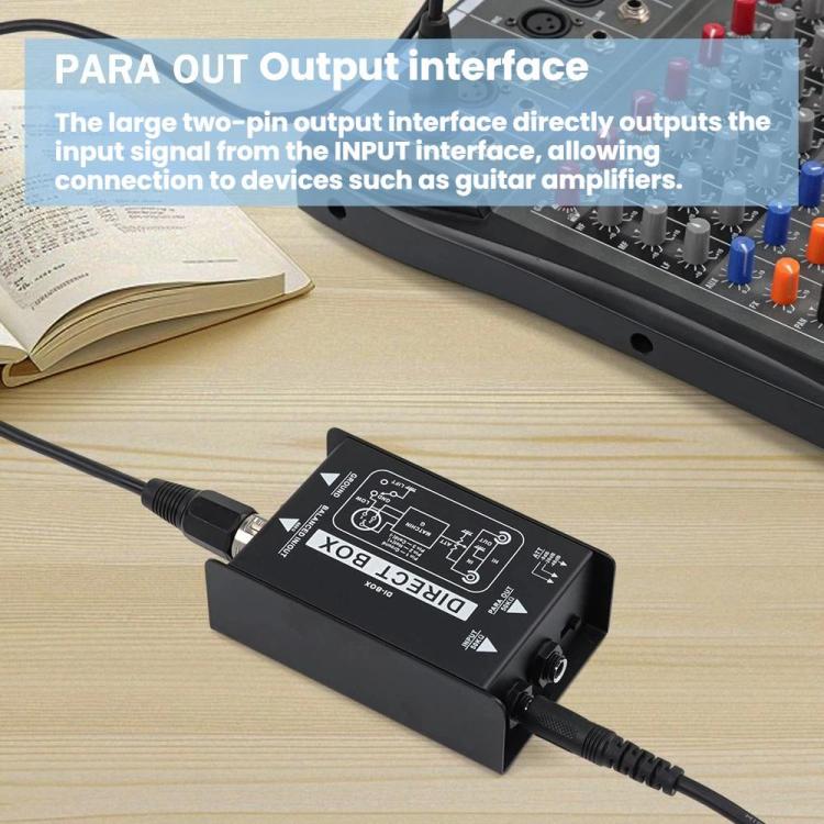 Efectos de cambio de impedancia del aislador de audio pasivo LEUS, 1 Channel, 2 Channels