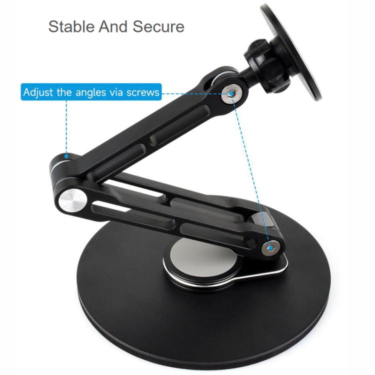 Soporte magnético ajustable portátil para monitor WAVESHARE, compatible con monitores de 4 a 18,5 pulgadas., Magnetic 4-18.5 inch Monitors