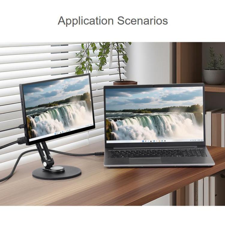 Soporte magnético ajustable portátil para monitor WAVESHARE, compatible con monitores de 4 a 18,5 pulgadas., Magnetic 4-18.5 inch Monitors