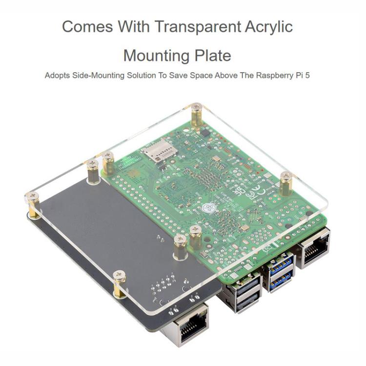 Placa PCIe T 2.5G ETH para Raspberry Pi 5, 33042