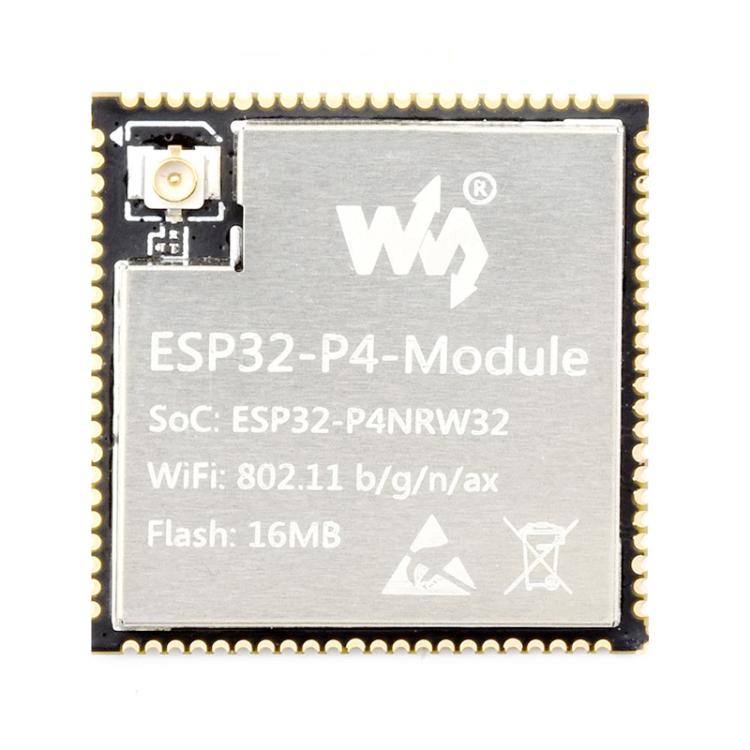 Placa base del módulo WAVESHARE ESP32-P4, basada en el diseño de doble chip ESP32-P4 y ESP32-C6., 16MB, 32MB