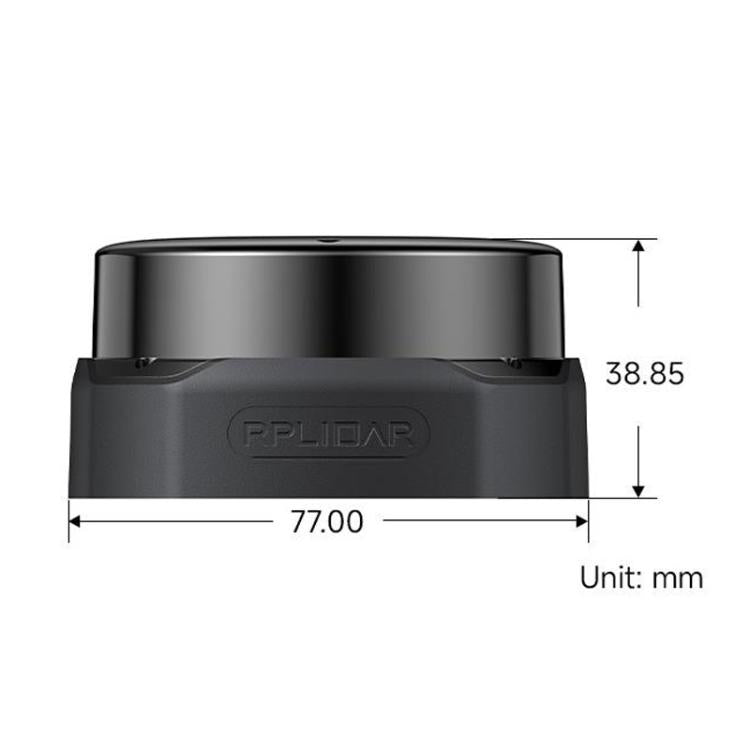 WAVESHARE RPLIDAR: Lidar DTOF de alto rendimiento y tamaño compacto, compatible con modos de comunicación por puerto UART/puerto Ethernet., S2, S2L, S2E, S2P