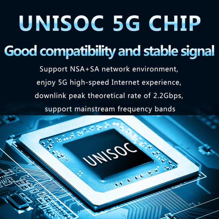 Router inalámbrico 5G CPE Wi-Fi 6 con tarjeta SIM, modo dual NSA/SA, Gigabit de alta velocidad, puerto único LTE, enchufe europeo.