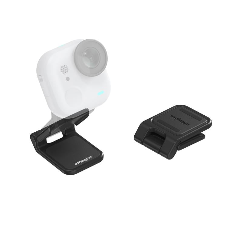 Para Insta360 GO Ultra Magnetic Easy Clip AMagisn Mount Ángulo ajustable de 180 grados para tomas POV flexibles