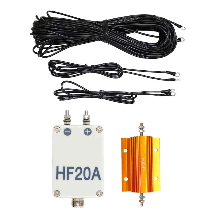 Radio de onda corta de 1,5-30 MHz para exteriores con antena de banda completa y sin zona muerta.