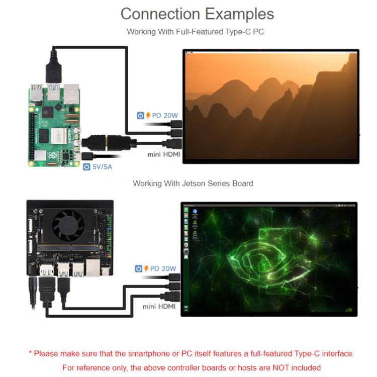 WAVESHARE Portátil de 16 pulgadas con pantalla táctil 4K y panel IPS, con funda protectora magnética., 3840x2400