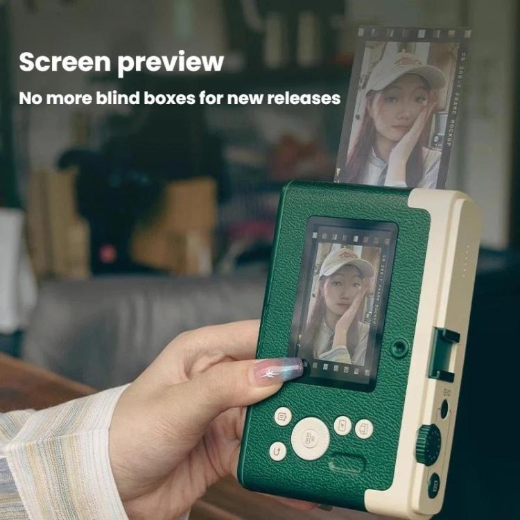 Cámara instantánea WiFi CHUCHHAO D1PRO, cámara fotográfica portátil a color con película