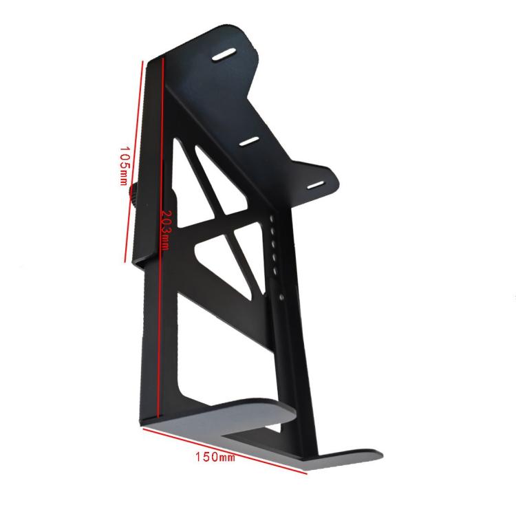 Soporte metálico ajustable para debajo del escritorio para NAS, PC, miniordenador, consola de juegos PS5. Rack que ahorra espacio., KXD250311