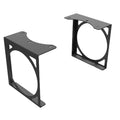 Soporte organizador oculto de metal para montaje debajo del escritorio de Xbox Series X que ahorra espacio.