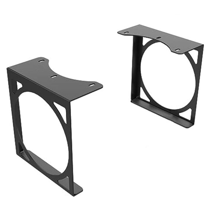 Soporte organizador oculto de metal para montaje debajo del escritorio de Xbox Series X que ahorra espacio.