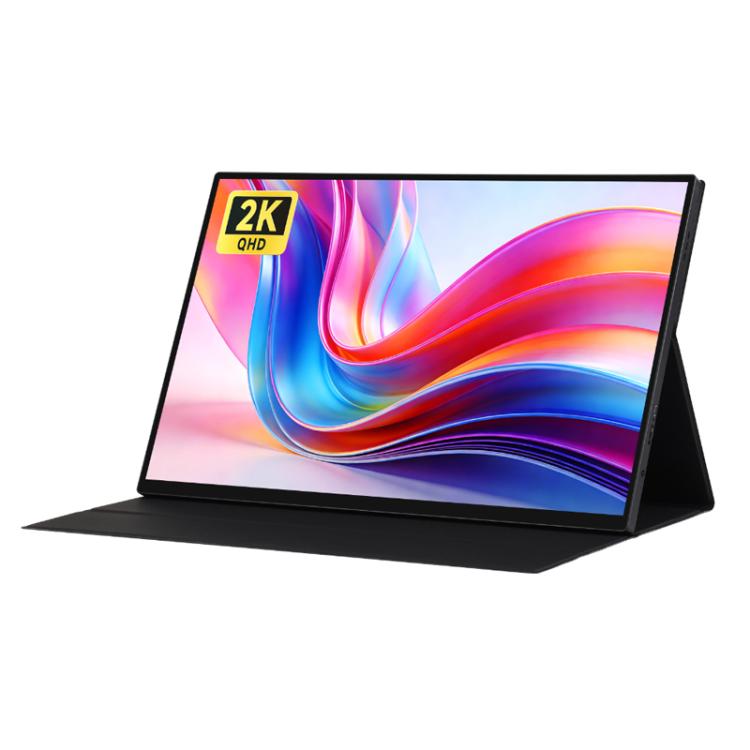 WAVESHARE Portátil de 16 pulgadas con pantalla táctil IPS 2K RHD y funda protectora magnética., 2560x1600
