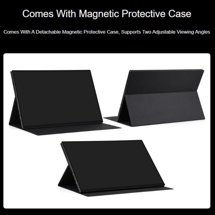 WAVESHARE Portátil de 16 pulgadas con pantalla táctil IPS 2K RHD y funda protectora magnética., 2560x1600