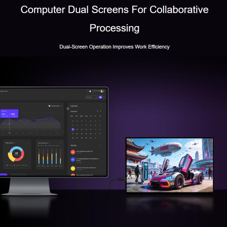 WAVESHARE Portátil de 16 pulgadas con pantalla táctil IPS 2K RHD y funda protectora magnética., 2560x1600