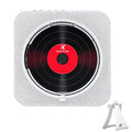 Reproductor de CD recargable de pared KUSTRON Home con altavoz Bluetooth y reproductor de música con cubierta, US Plug, EU Plug, UK Plug, AU Plug