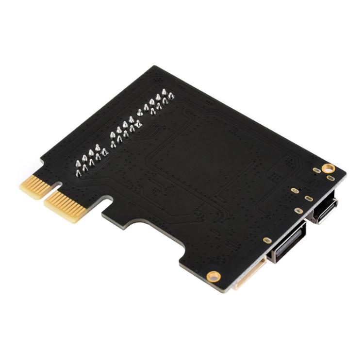 Tarjeta de expansión WAVESHARE Luckfox PicoKVM con interfaz USB PCIe universal